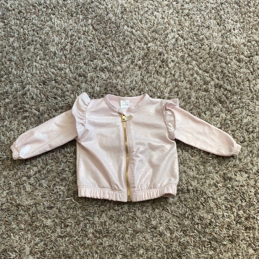 Carter’s pink baby girl cute coat / cardigan.